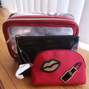 Victoria's secret makeup bags